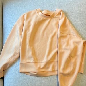 Lululemon softstreme perfectly oversized cropped crew
